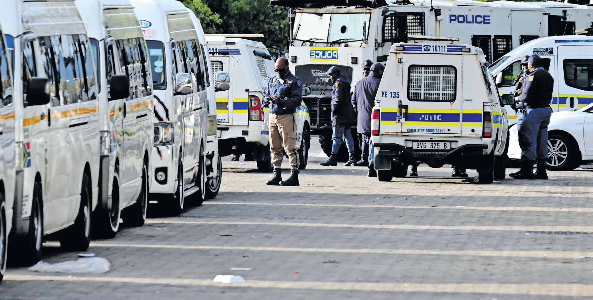 Taxi routes closed amid violence, authorities crack down on operators