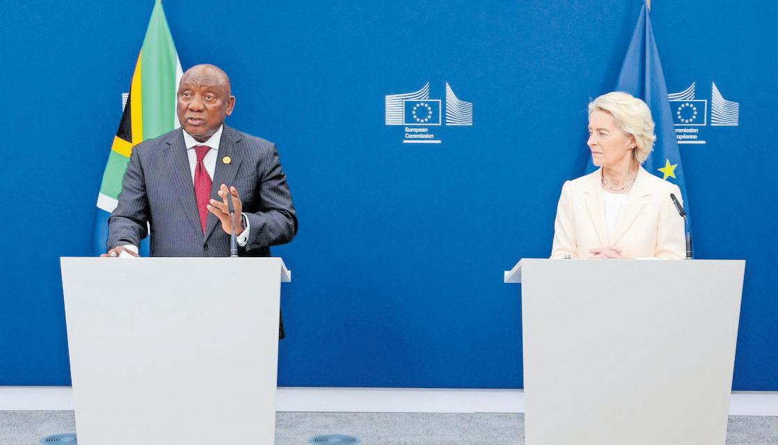 Ramaphosa hails R230bn EU investment package to SA