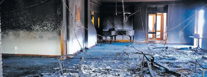 Fort Hare University’s historic campus left in ashes after student unrest