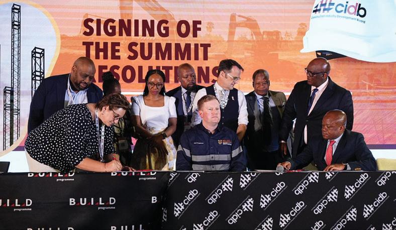 Construction sector signs major reform pact to tackle delays, cost overruns and governance