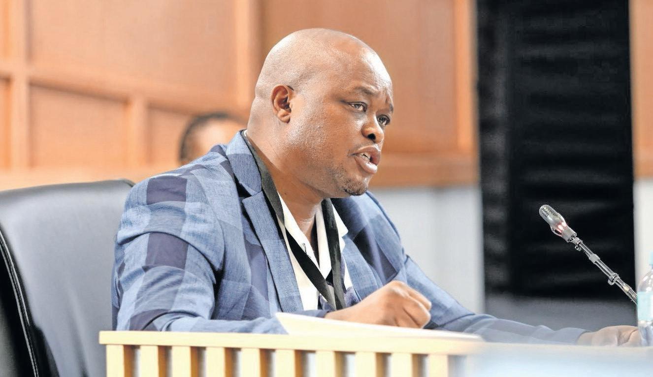 Being 'contact agent' allowed me access to SAPS information, says Mogotsi