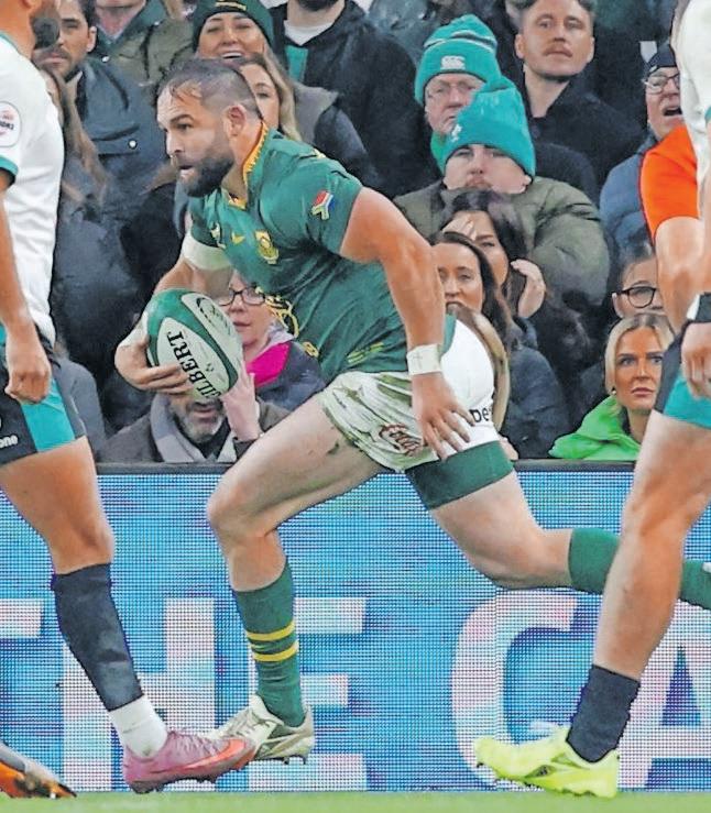 Marx powers through Dublin Test to claim Player of the Year