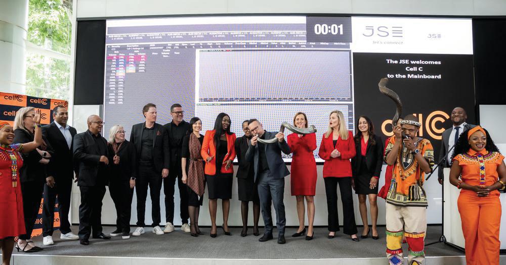 Cell C makes strong JSE debut as shares rise 4% on first day of trading