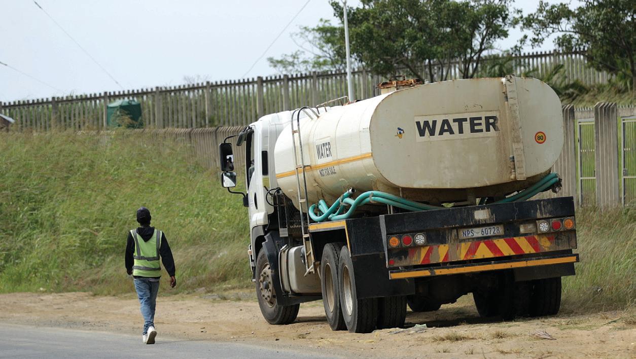 A-G flags R2.3bn drain by water tankers as maintenance collapses