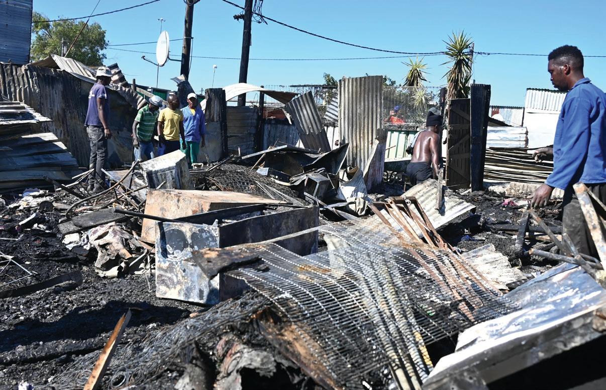 Devastating fire leaves Gugulethu families homeless