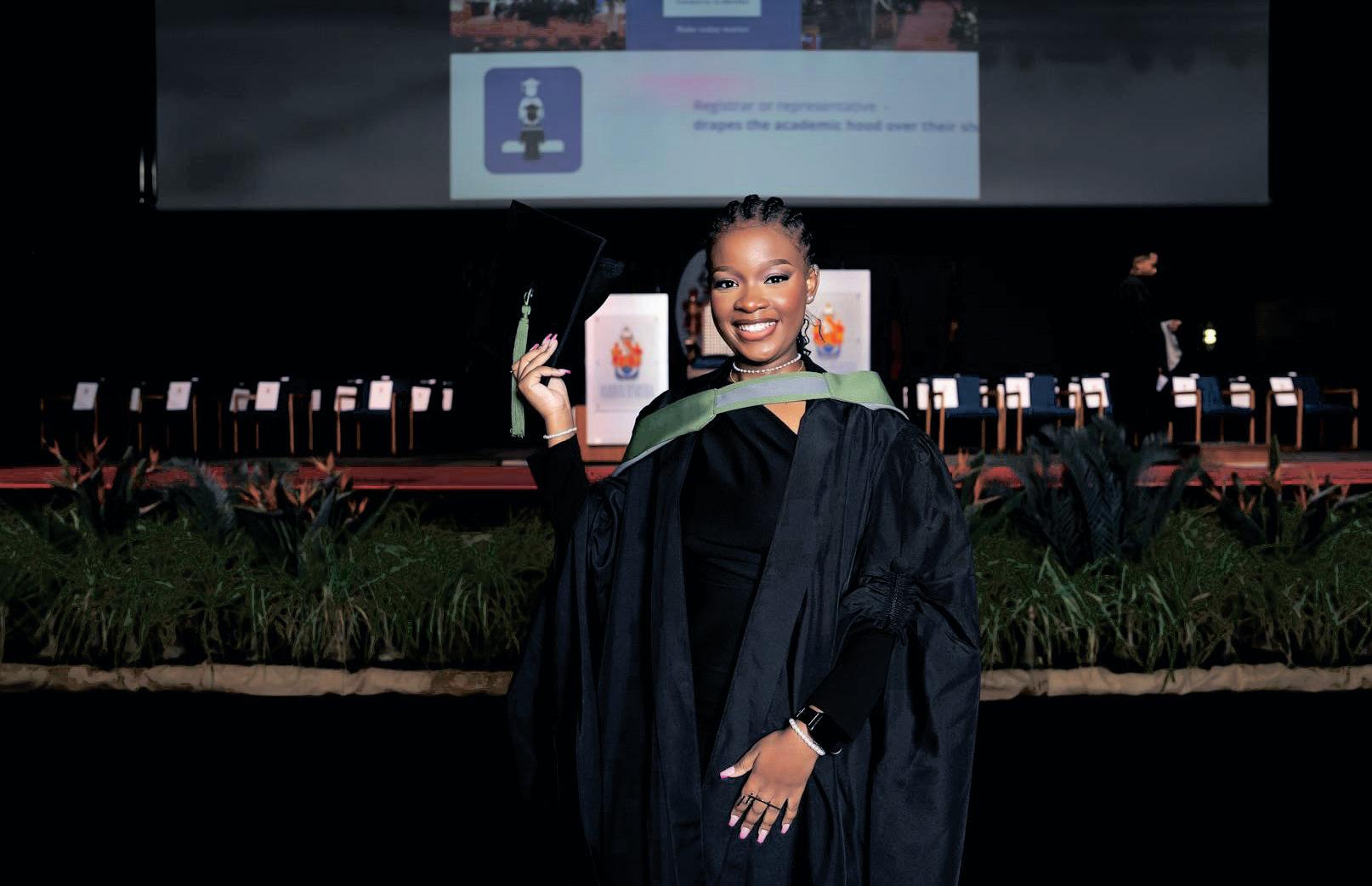 Historic graduation: 17-year-old Mongiwa Ntuli earns Actuarial Science degree