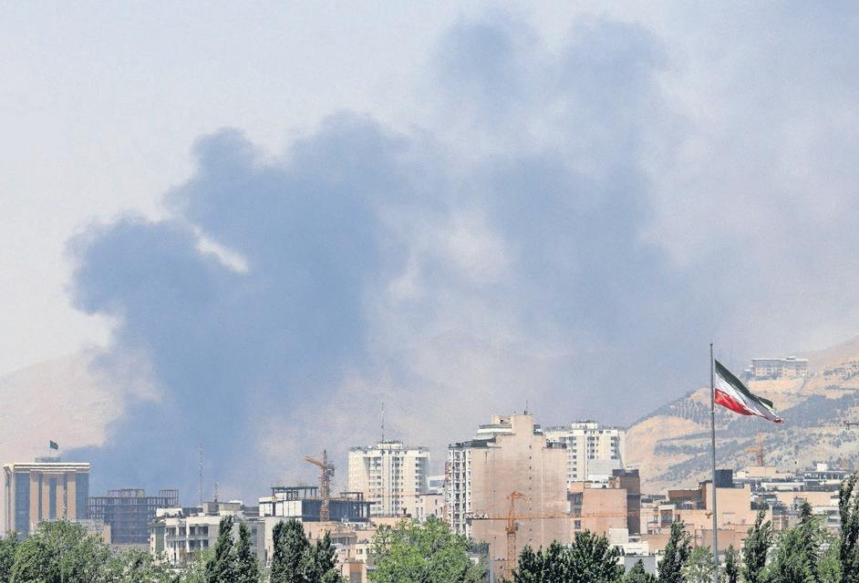 Iran and Israel exchange deadly strikes in air war