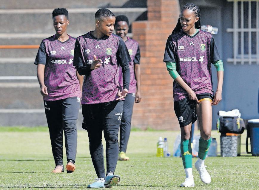 Jane leads Banyana's focused bid to defend WAFCON title
