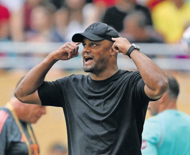 Kompany lauds Bayern's cutting edge