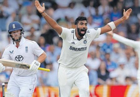 Bumrah's Edgbaston decision pending