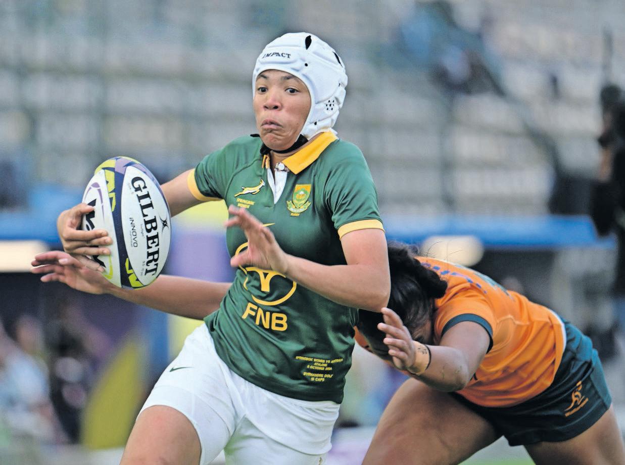 Dolf's special flight with Bok Kolbe puts pep in her step