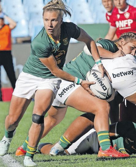 Bok Women experiment with Roos at scrumhalf