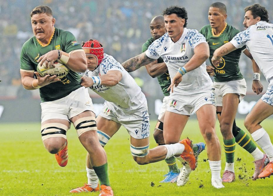 Rassie's Bok plans to be tested against Georgia