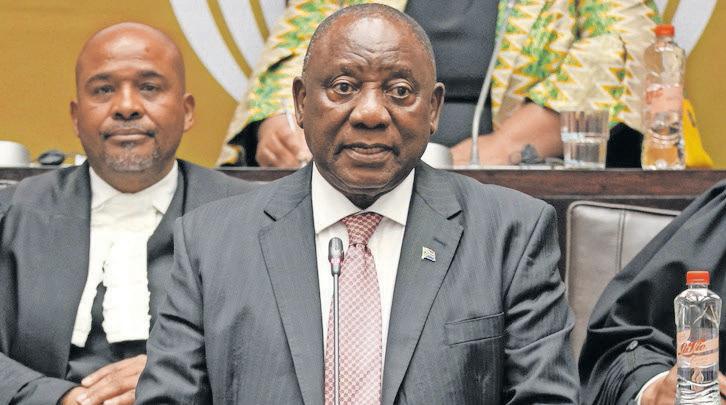 PRESSURE MOUNTS ON RAMAPHOSA