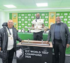 Conrad, Pat Moroney's alliance: The Proteas' new ‘Government of Cricket Unity’