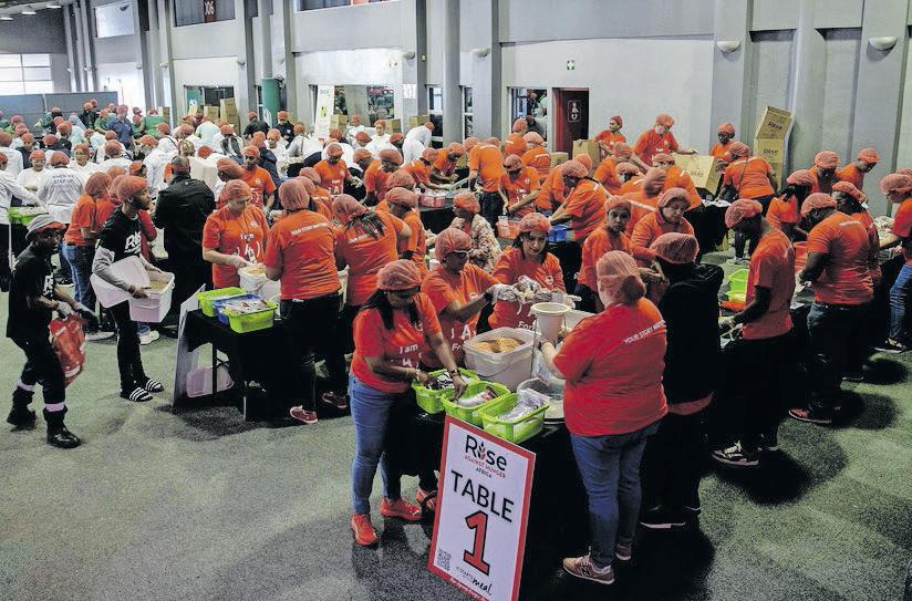Rise Against Hunger's campaign to pack 2.5 million meals