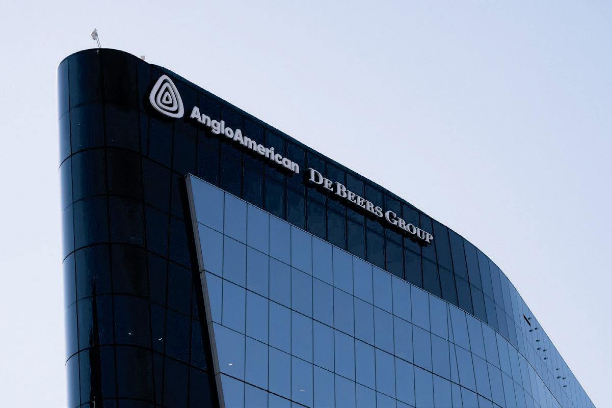 Anglo American's diamond, copper production falls in second quarter