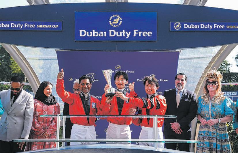 Newcomers Asia clinch the 2025 Dubai Duty Free Shergar Cup
