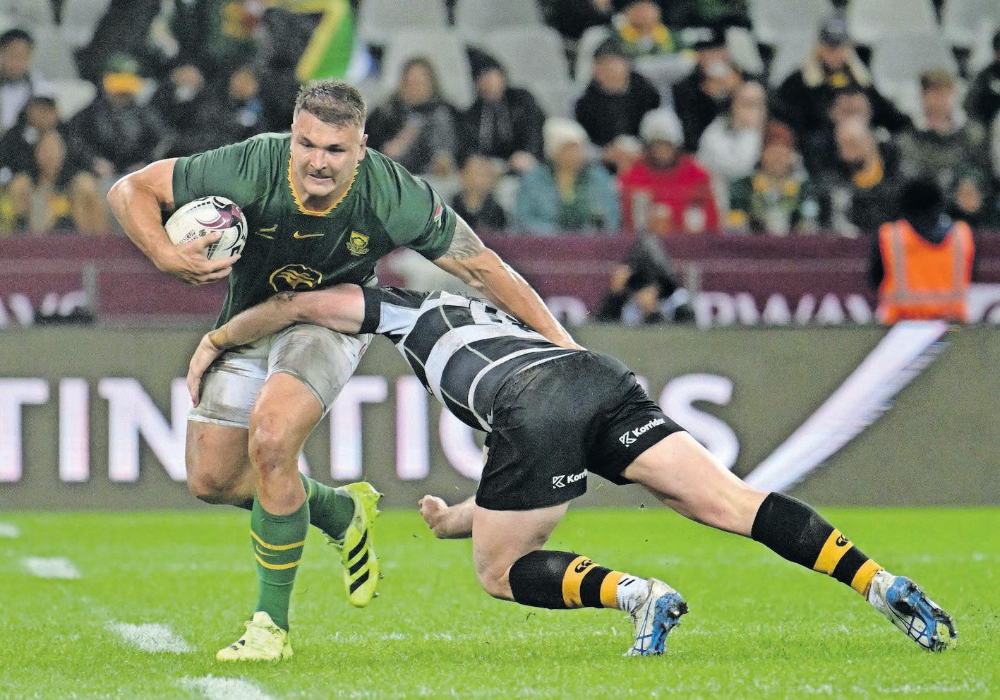 Esterhuizen's hybrid threat boosts Boks against Wallabies