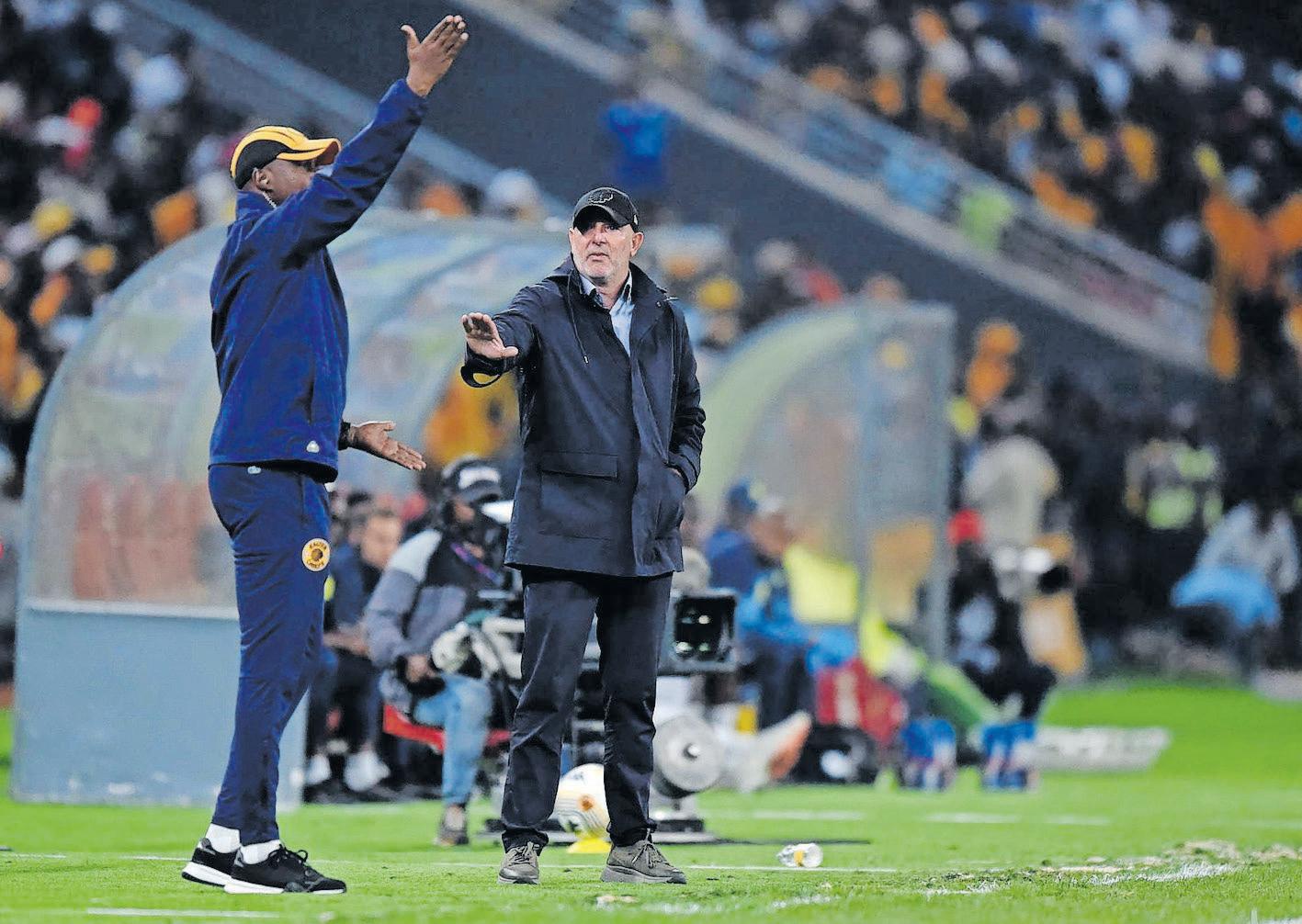Frustration for Nabi as he returns to Chiefs dugout with a draw