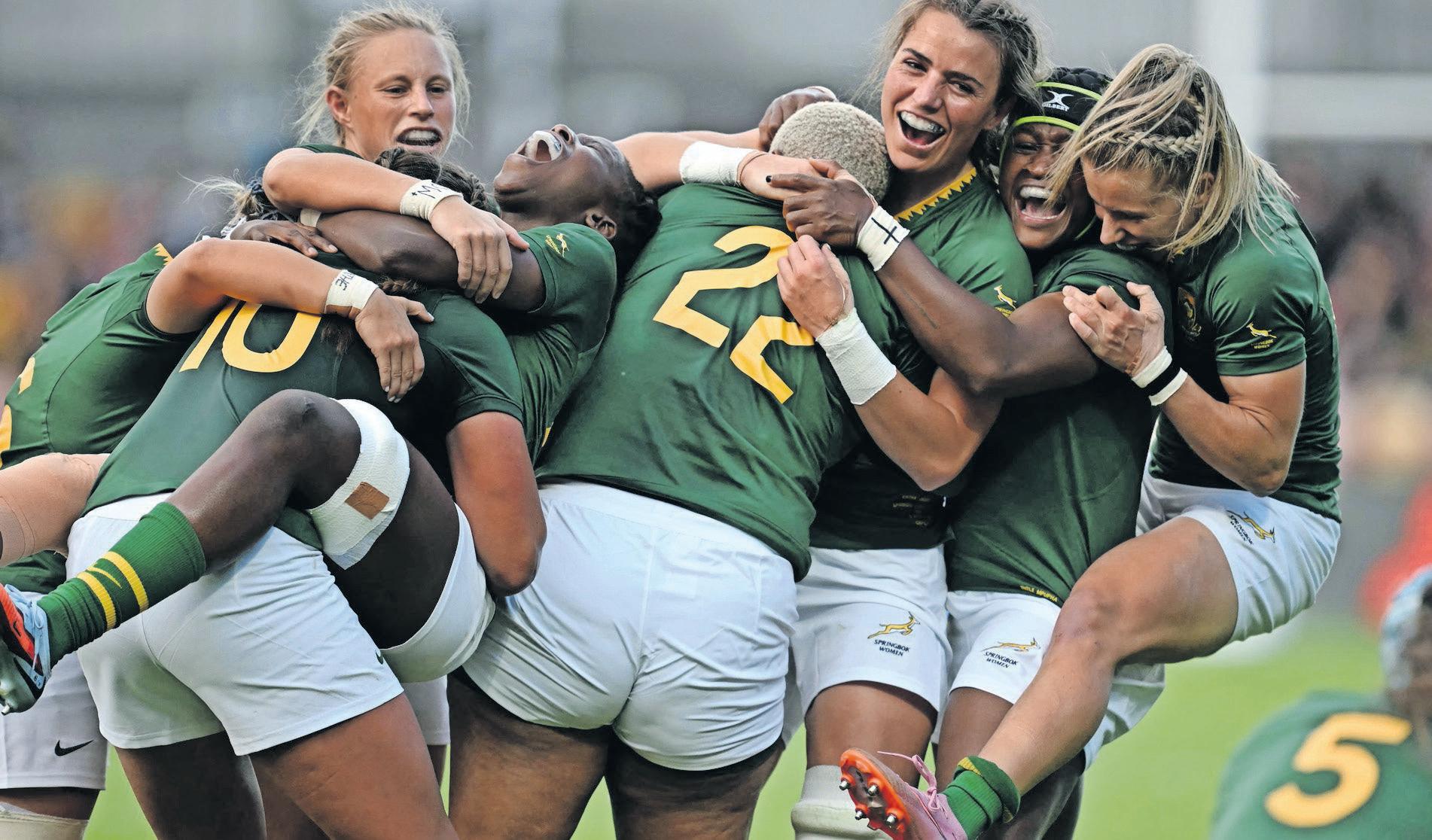 Springbok Women reach Cup quarter-finals for the first time