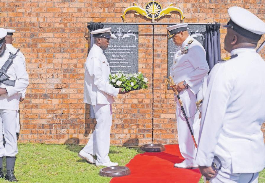 Submarine Squadron memorial site unveiled at Western Cape museum