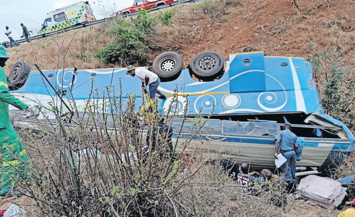 Horror bus crash claims lives of 42 Zimbabwean and Malawian nationals