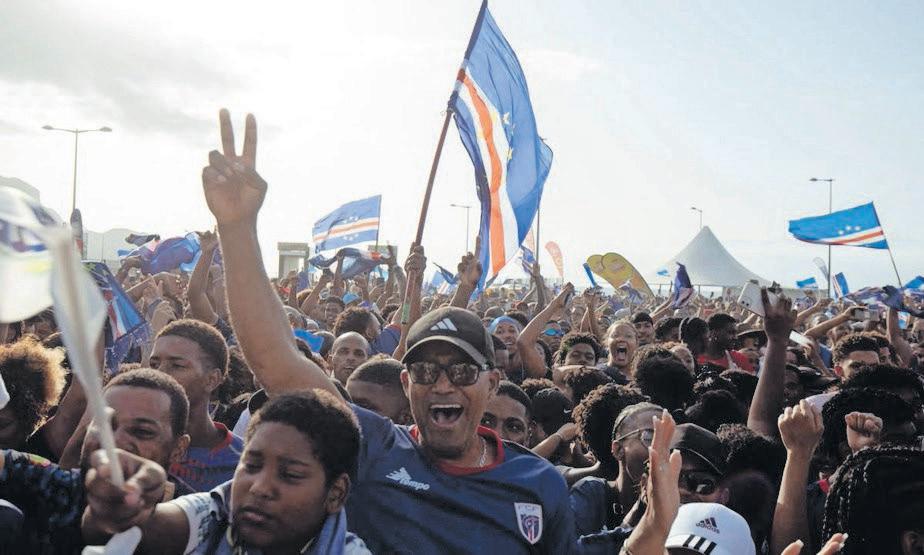 Cape Verde erupt in celebration after historic first World Cup qualification