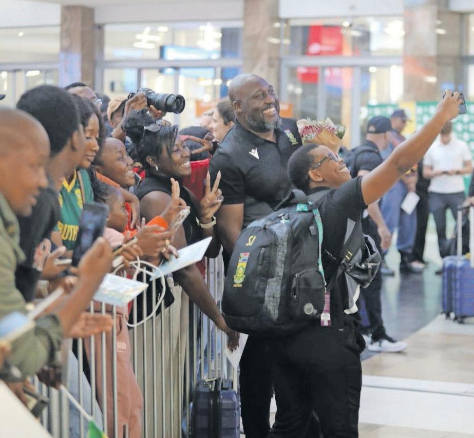 Wolvaardt: fans back home inspired Proteas Women