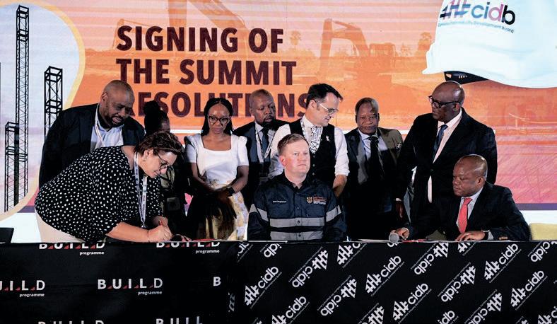 Construction sector signs major reform pact to tackle delays, cost overruns and governance