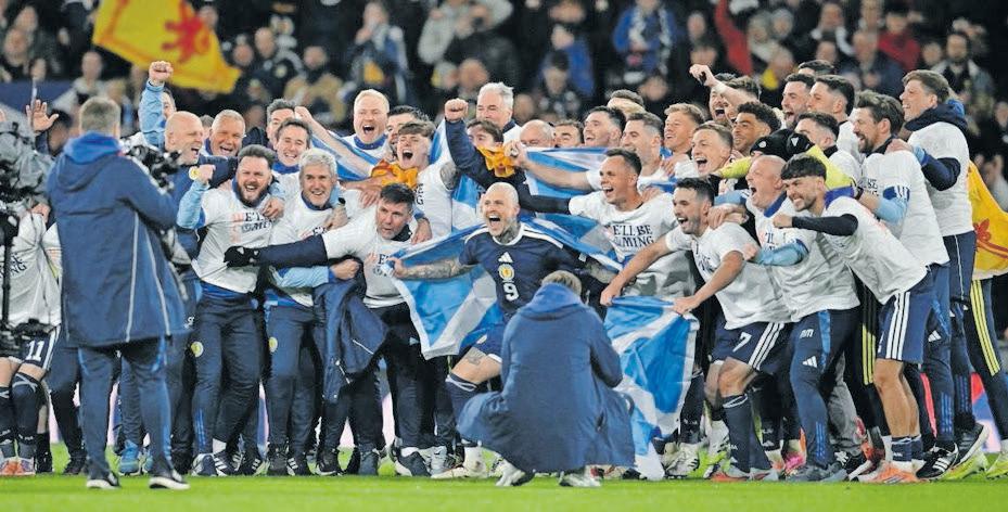 Scots bleary-eyed but ecstatic after qualifying