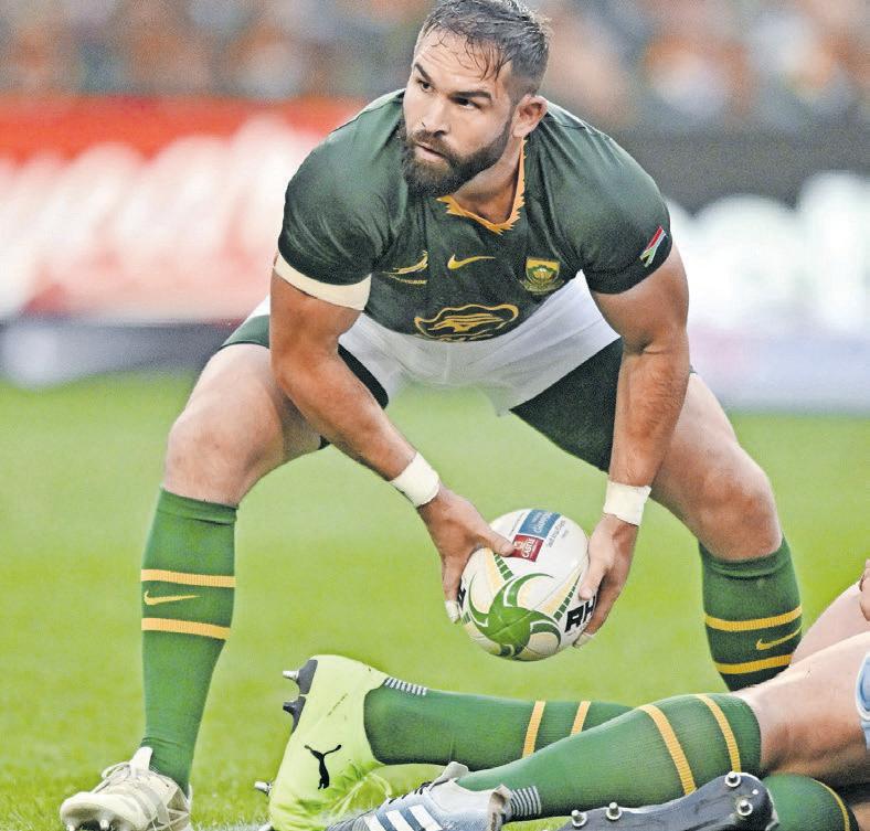 Player shortages force Springboks into unusual 7-1 bench split