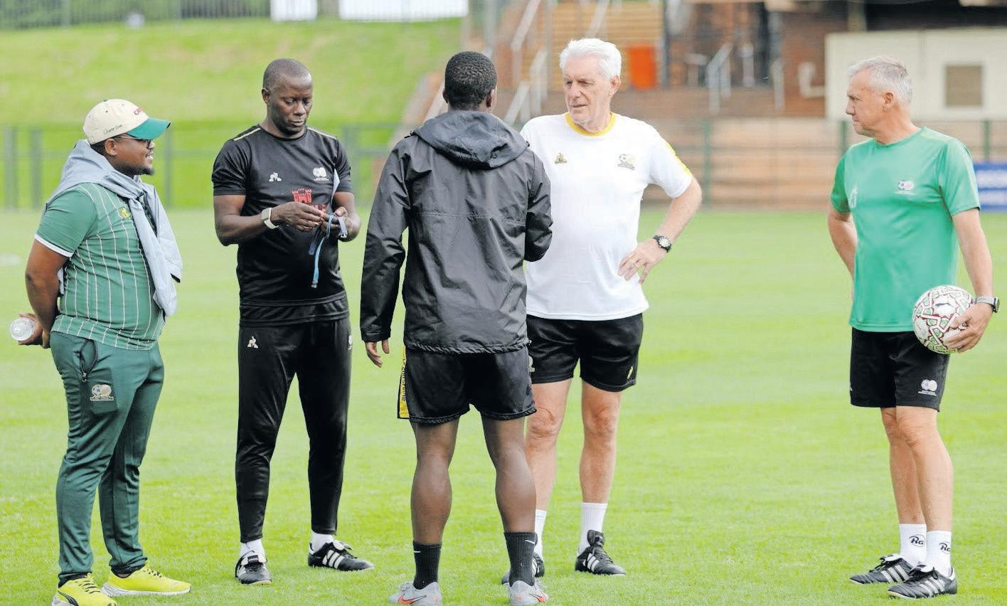 Bafana better off than rivals despite Fifa setback, says Broos