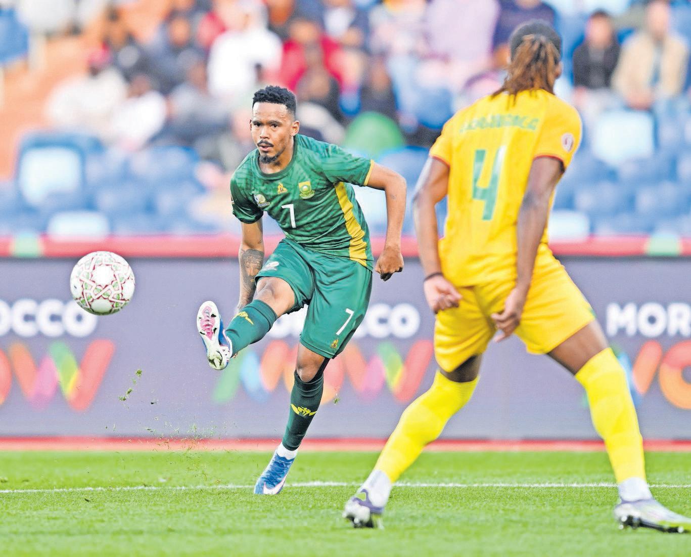 Bafana player ratings: Oswin Appollis steps up as defensive duo struggles