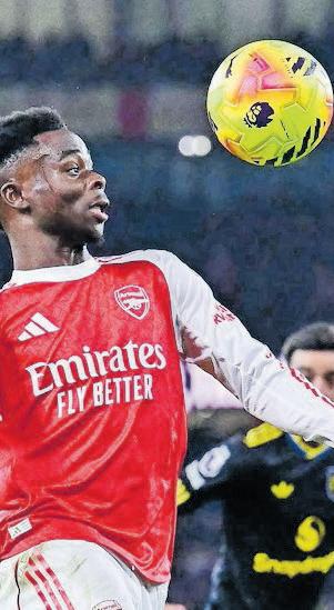 Gunners handed Saka firepower as Rodri takes aim at referees
