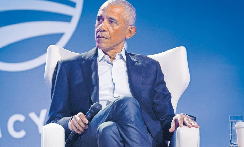 Obama deplores lack of shame after Trump racist monkey clip