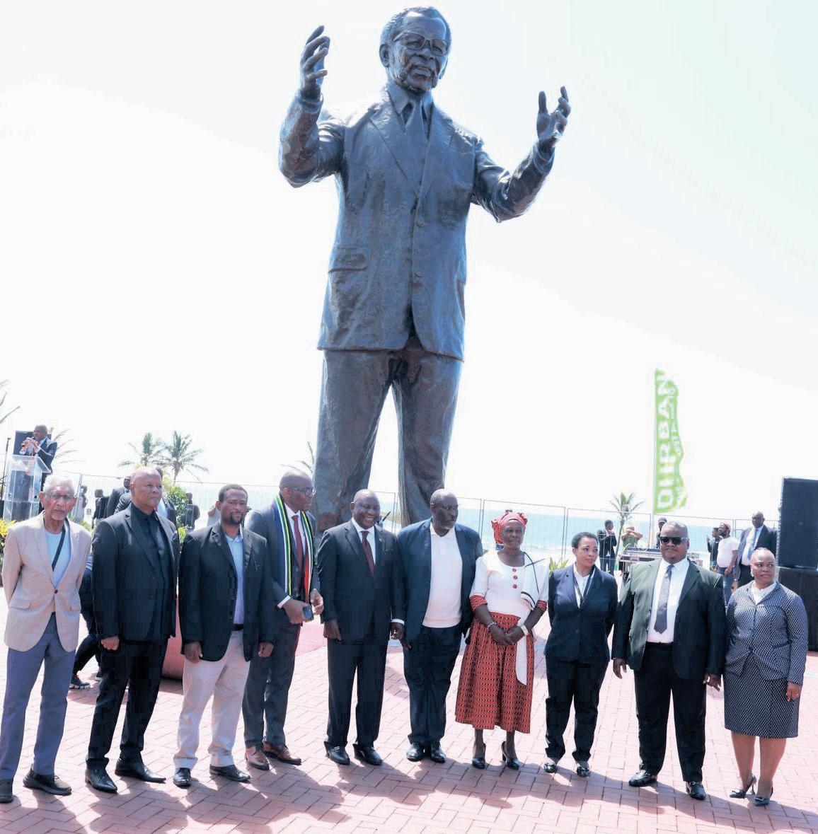 President says Mandela, Tambo statues' symbolic value outweighs R22m cost