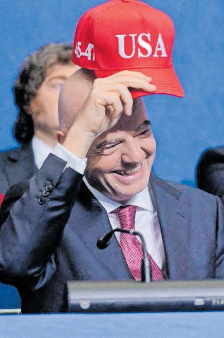 Trump said Iran ‘welcome to compete’ in World Cup, says Infantino