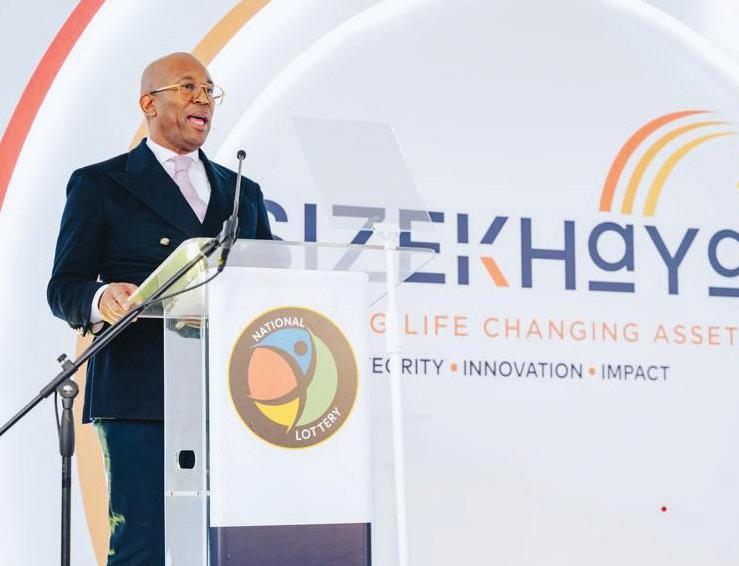 Sizekhaya promises modern, transparent new era for South Africa's national lottery