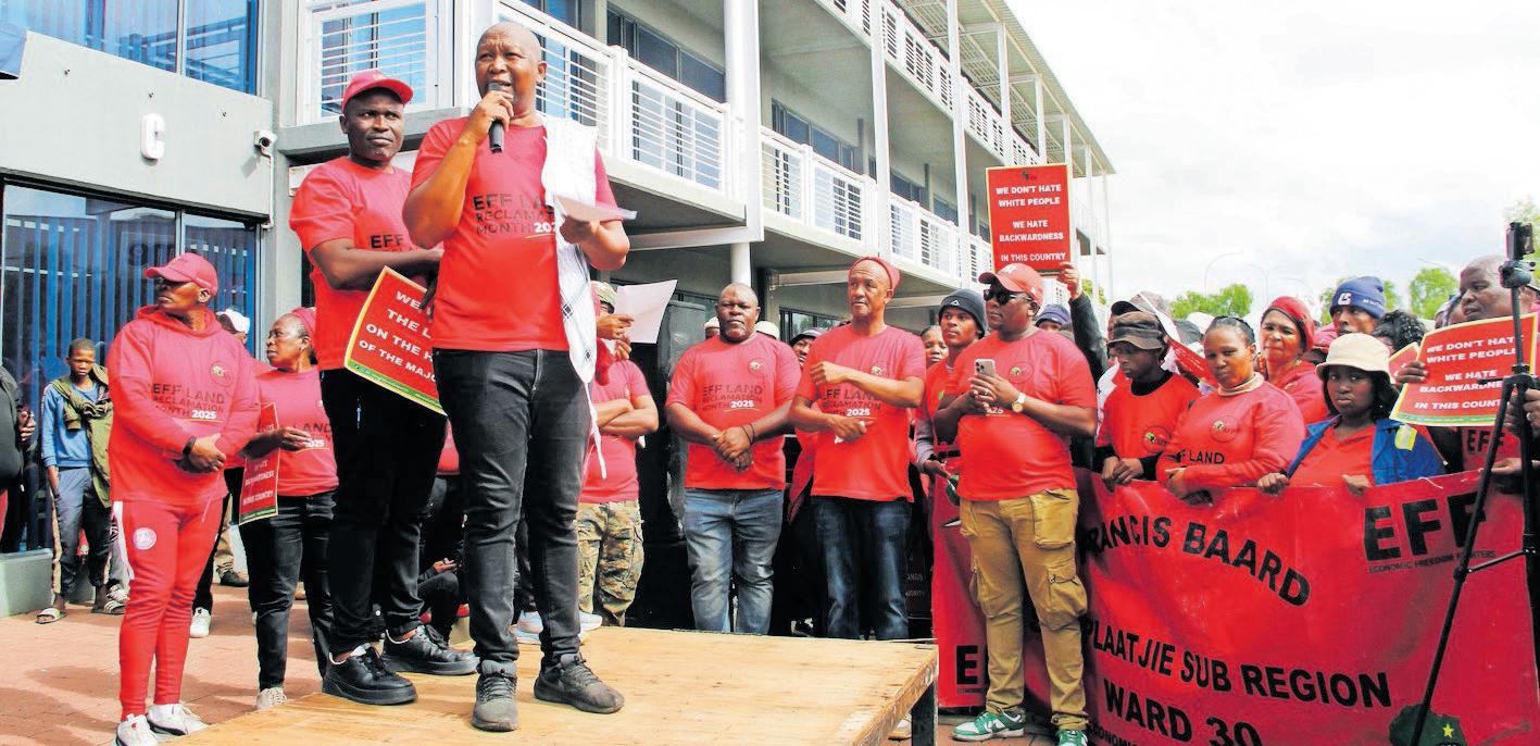 'Orania is modern-day Apartheid'