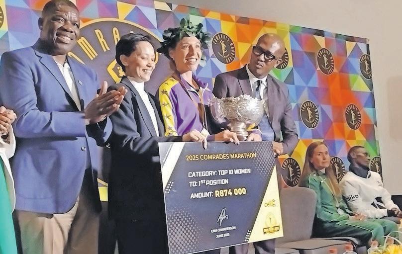 Kuhlale kuyinto ekhethekile kimi ukunqoba iComrades: Steyn