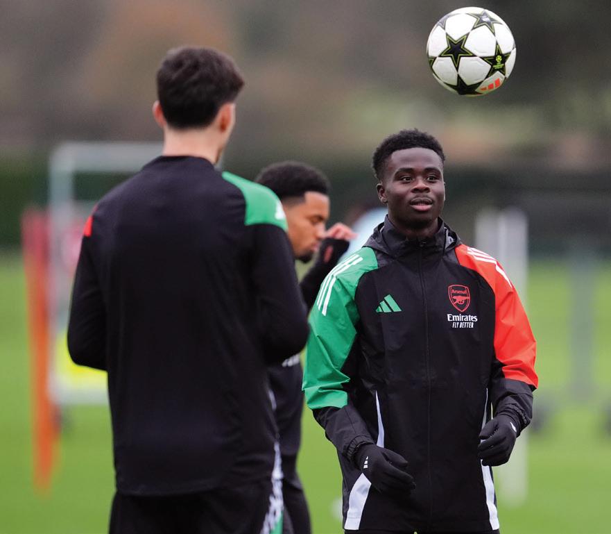 Saka set to make his return