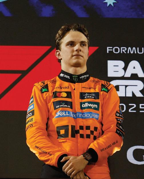 Piastri is on top in Bahrain