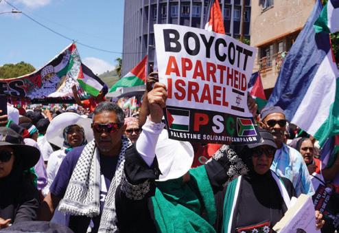 PALESTINE SUPPORT EVENTS TO KAAP AAN