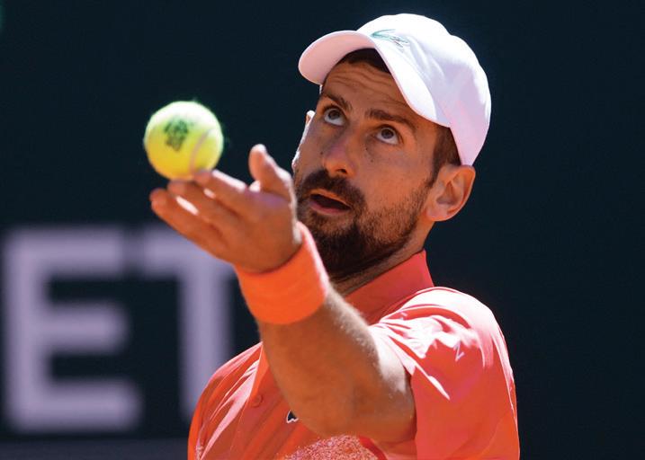 NOVAK TAKES TO PARIS