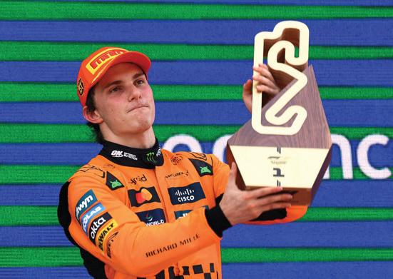 Piastri leads McLaren 1-2 in Spain