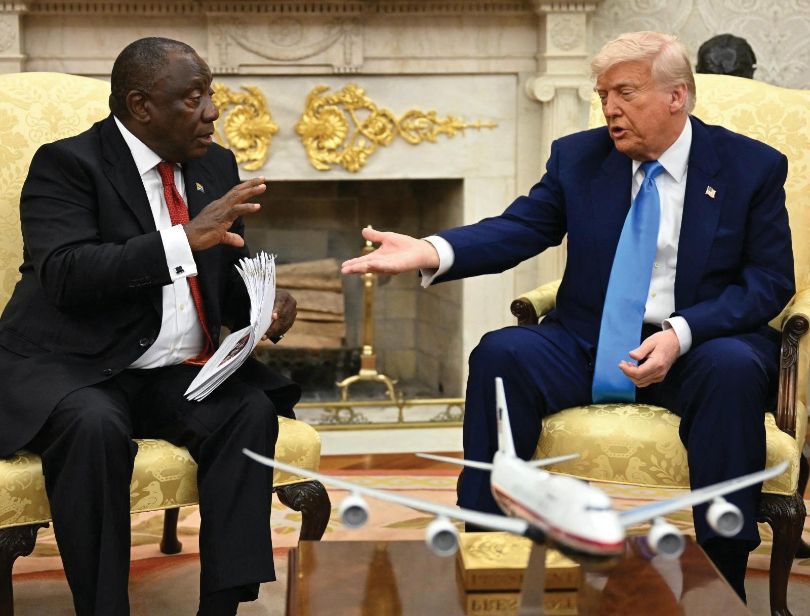 PREZ GETS TRUMPED