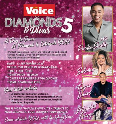 Fagrie is ready to thrill at Diamonds & Divas 5
