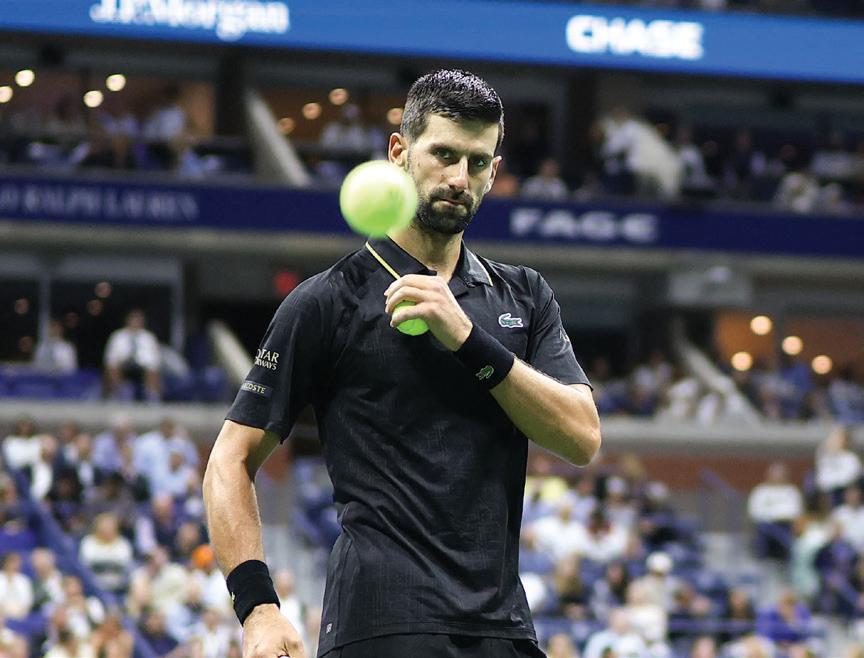 TOUGH TEST FOR NOVAK