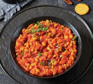 CHAKALAKA WITH GRILLED MIELIE KERNELS